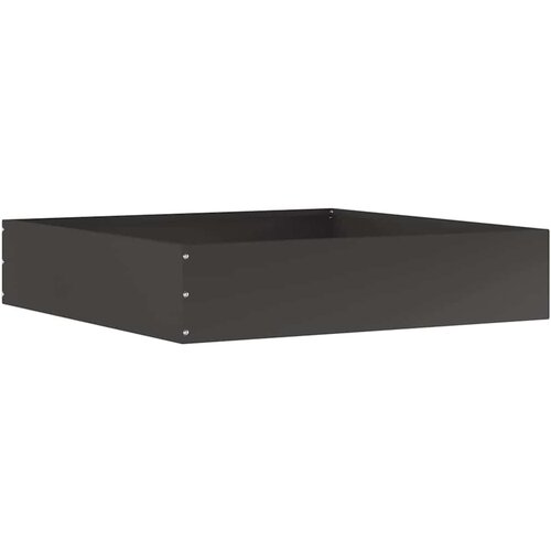 vidaXL Robovi trave Črna 60 x 60 x 13 cm Jeklo, (5000110890) Cene