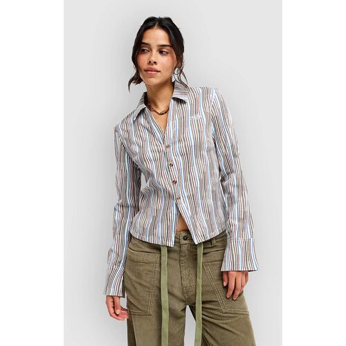 Roxy Wave Hurricane Shirt chestnut retro stripe Slike