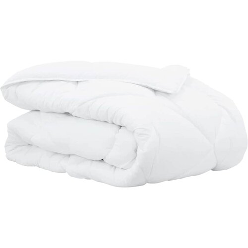 VidaXL Zimska posteljnina Bela 240 x 222 x 5 cm Poliester, (5000147486) Slike