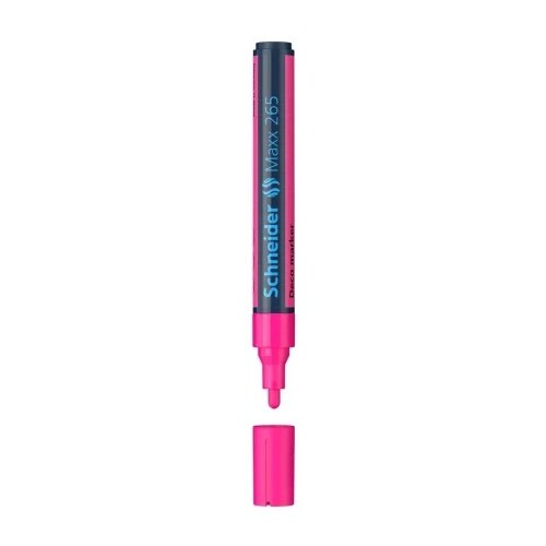 Schneider maxx 265 marker tečna kreda okrugli vrh - odaberite boju roze ( 196422 ) Slike