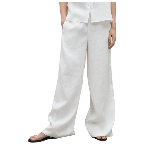 Ecoalf MOSSIALF PANTS WOMAN Bijela Slike