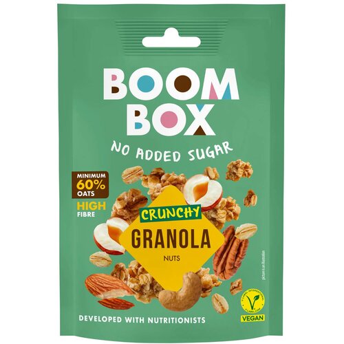 Boom Box Ovsena granula sa orašastim plodovima, 60g Cene