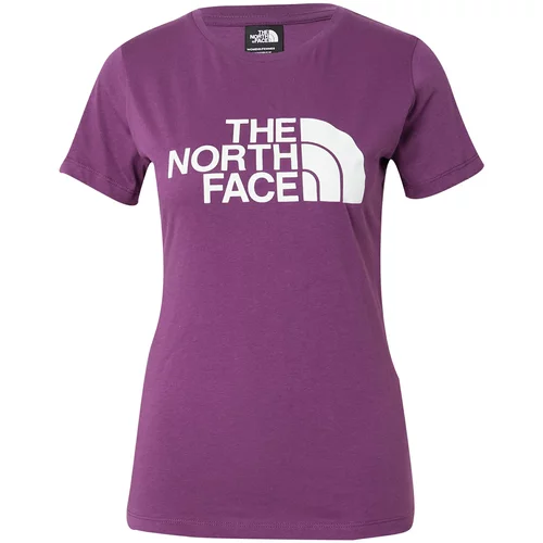 The North Face Majica 'EASY' ljubičasto crvena / bijela