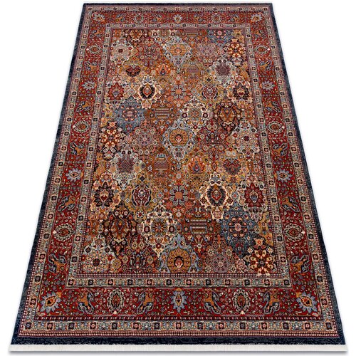 RugsX Preproge Volnena preproga KESHAN Čopki, Ornament, okvir or 200x290 cm Oranžna Cene