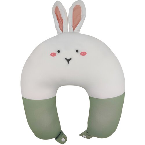Moye jastuk 2 u 1 Rabbit zeleno-beli Slike