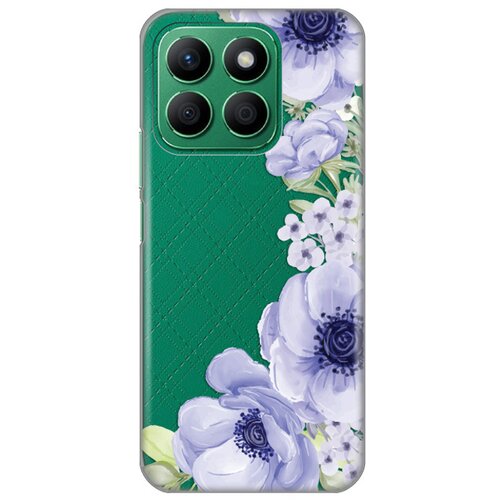 torbica silikonska print skin za honor X8b blue roses Slike