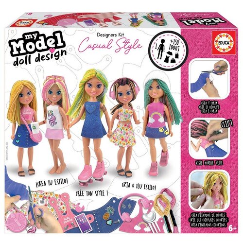 Educa My Model Doll Design - Ležeren slog (EDU18368), (21403482) Slike