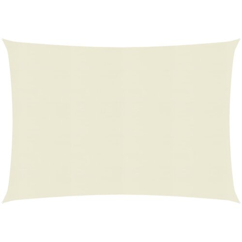 vidaXL Senčno jadro 160 g/m² krem 2,5x3,5 m HDPE, (20609786) Cene