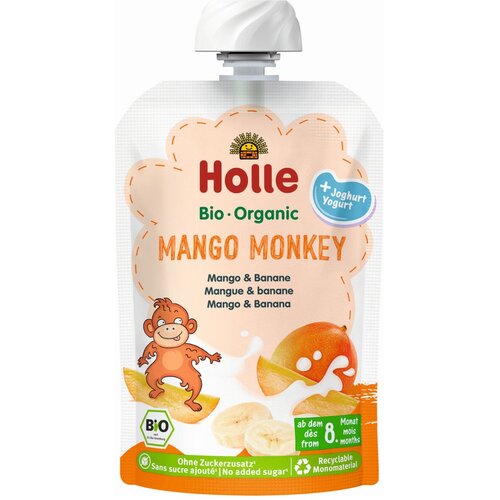 Holle jogurt OPICA - mango&banana z jogurtom, 8+ m, 100g, BIO Cene