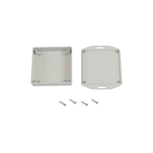 Hammond Electronics 1551XFLGY univerzalno kućište 80 x 80 x 20 abs siva 1 St. Cene