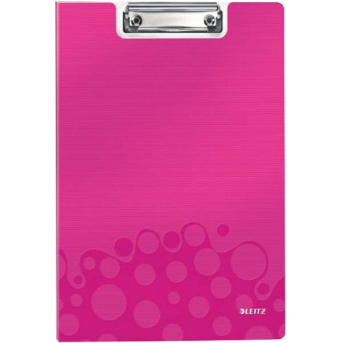 Leitz Mapa Clipboard s pokrovom A4 wow, roza Slike