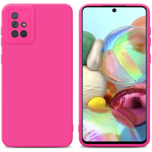 Cadorabo Case, združljiv s Samsungom v Fluid Hotpink - za&scaron;čitni pokrov iz fleksibilnega silikona TPU, (20596480) Cene