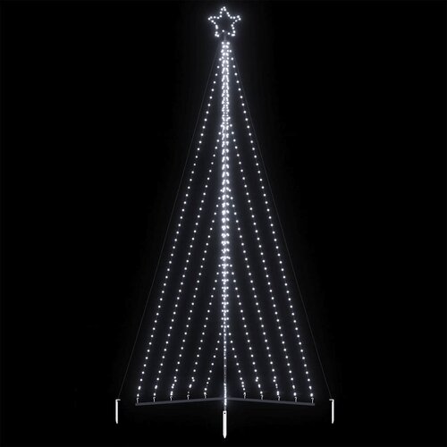  LED božićno drvce 570 LED hladno bijelo 399 cm Cijene