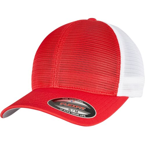 Flexfit 360 OMNIMESH 2TONE Cap Red/White Slike