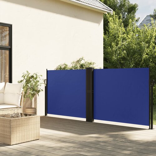 vidaXL Bočna tenda na uvlačenje plava 120x1200 cm Cijene