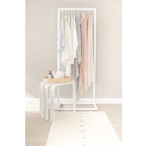 Pappelina Bež/kremno bela notranja in zunanja preproga 70x60 cm Peg Linen Vanilla &amp;ndash; Slike