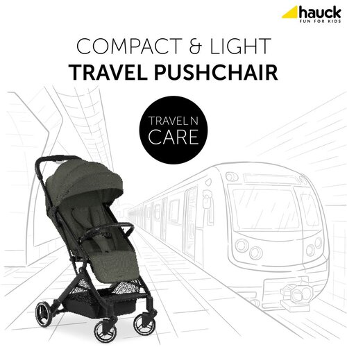 Hauck kolica Travel N Care - Dark Olive Slike