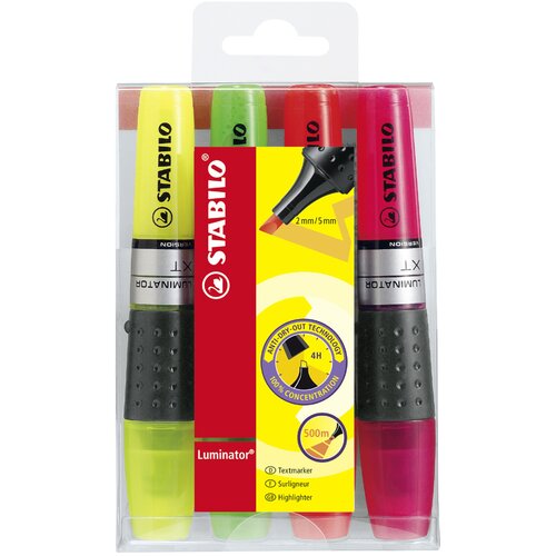 Stabilo osvetljevalec LUMINATOR, PET etui 4, (21656403) Slike