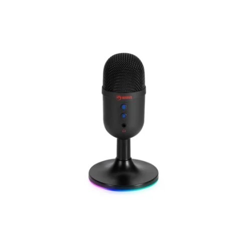Marvo MIC-06 BK ŽIČNI MIKROFON RGB ČRNE BARVE Slike