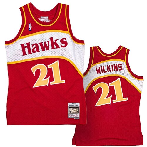 Mitchell And Ness Dominique Wilkins 21 Atlanta Hawks 1986-87 Swingman dres Cene