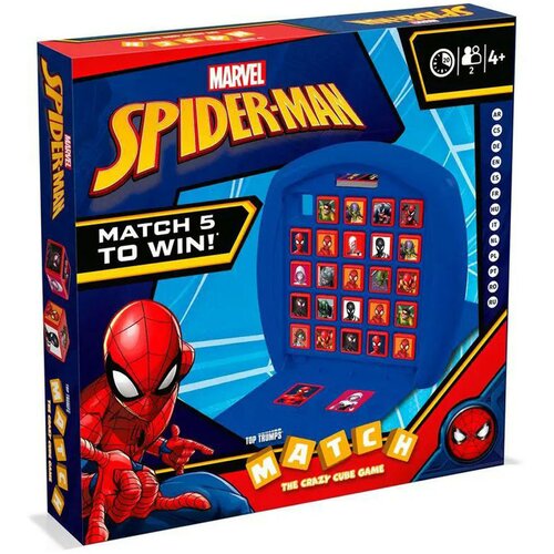 Winning Moves društvena igra match - spider-man - crazy cube game Slike