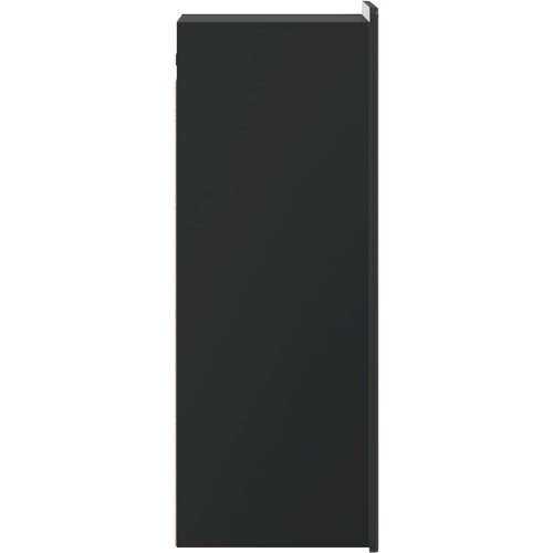  Ormar za montažu na zid Crna 33 x 34,5 x 94 cm Slike