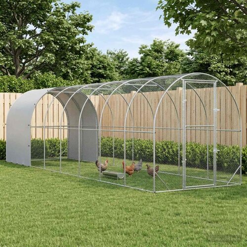  Koko&scaron;injac Srebrna 800 x 200 x 200 cm Pocinčani čelik - 800 x 200 x 200 cm Cijene
