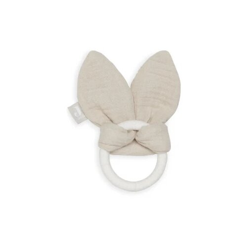 Jollein obroček za grizenje bunny ears nougat Slike