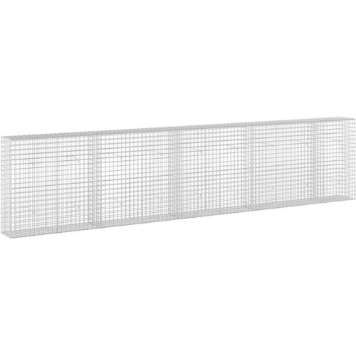  Gabion s 5 mm žicom i mrežom 5x5 cm 450x30x100 cm Slike