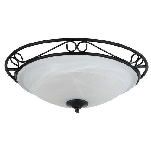 Rabalux athen plafonjera D47 E27 3x60W mat crna klasična rasveta Slike