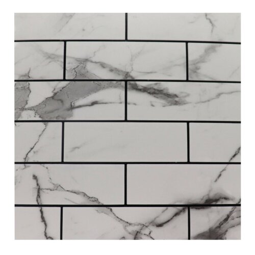 Master Naljepnica za zid PVC 30x30cm mramor bijela cigle HE-01 251894 Cijene