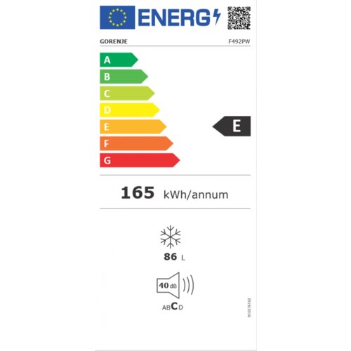 Gorenje F492PW zamrzivač Slike