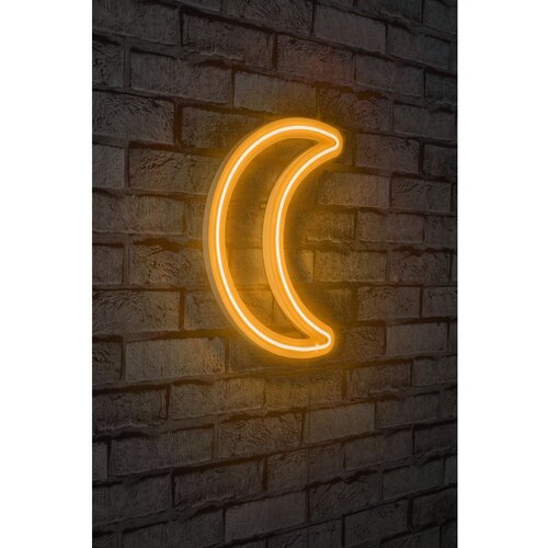 Wallity Dekorativna LED rasveta Crescent, 25x43x2cm, Žuta Cene