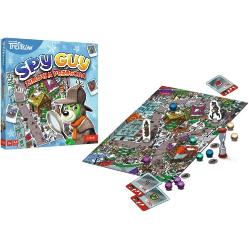 SPY Guy Winter Adventure Game Treflik Family Trefl 02516 Slike