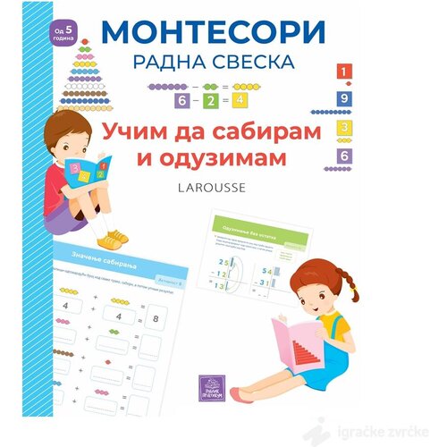 Publik Praktikum MONTESORI radna sveska - Učim da sabiram i oduzimam Slike