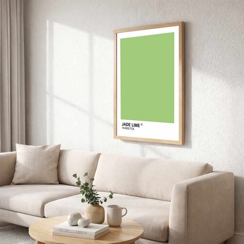 WALLXPERT NC11775_3545 Multicolor Decorative Framed MDF Painting Cene