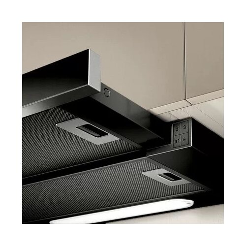 Elica napa elite 14 - steklo - 90 cm , črno steklo Slike