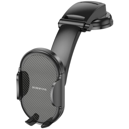  Univerzalni auto držač nosač za mobitel BOROFONE BH73 Charm press type center console car black Slike