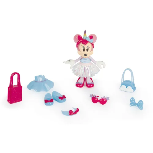 Imc Toys Figura Minnie Rainbow Glow