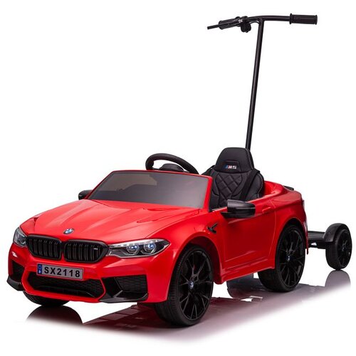 Lean_Toys Avto na akumulator s potiskalom 12V - SX2118 Rdeče lakirano -9587 Cene