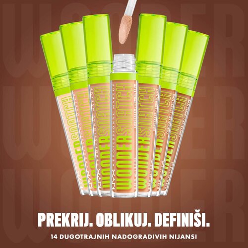 NYX Professional Makeup Wonder Snatch tekući korektor 3 u 1 nijansa Natural 3 ml Slike