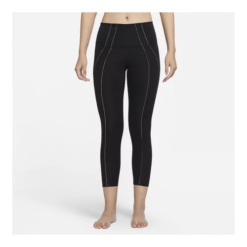 Nike Yoga Dri-Fit 7/8 Women's Leggings, Black/Dark Smoke Grey, (20486228-c539198)