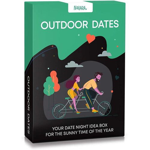 Spielehelden Outdoor Dates karta&amp;scaron;ka igra za parove, 55 ideja za spoj, poklon za vjenčanje, na engleskom jeziku Slike
