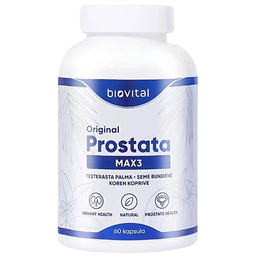 Biovital dodatak ishrani orginal prostata max 3, 60 kapsula Cene