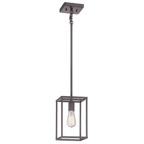 Elstead Lighting Elstead New Harbor 1 mini viseča svetilka zahodnjaškega sloga, bronasta, E27, (22098211) Cene