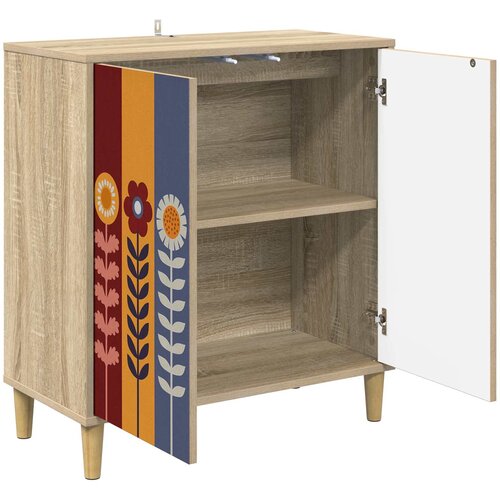  Kreveta ESSEN Sonoma 69 x 33 x 75 cm Konstruirano drvo Slike