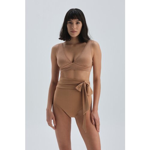Dagi The Camel Contouring High Waist Bikini Bottom Slike