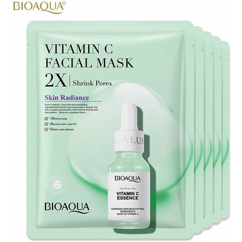Bioaqua vitamin C maska za lice 30g 5kom Slike