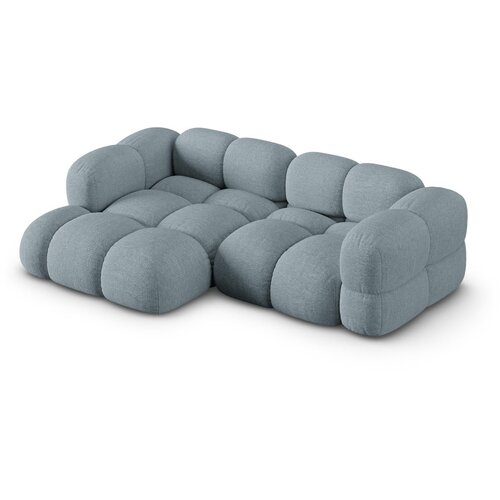 Cosmopolitan Design Svijetlo plava kutna garnitura (s lijevim kutom/s ležaljkom) Loretto &amp;ndash; Slike