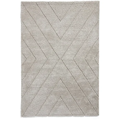 Think Rugs Svijetlo sivi tepih 200x290 cm Ideal Shaggy –